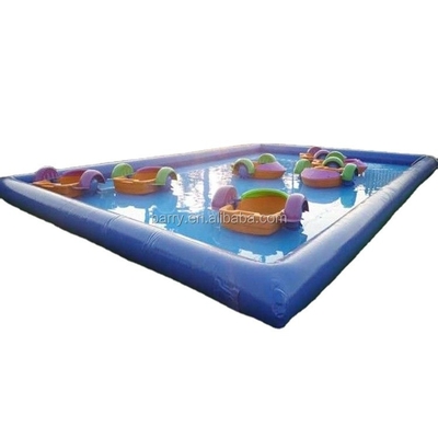 barco de paleta resistente ULTRAVIOLETA del PVC de 0.9m m para la piscina inflable